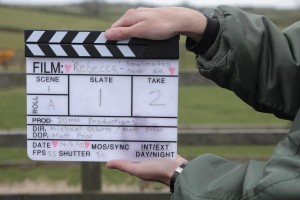 using clapperboard